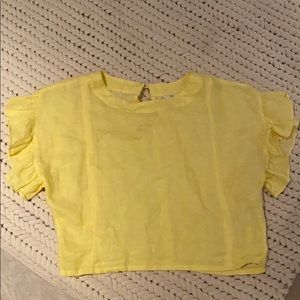 Joie yellow blouse